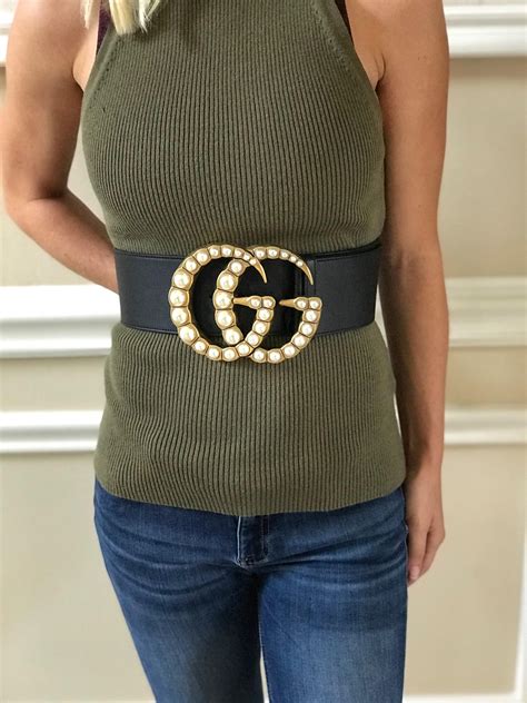 qvc gucci belts|big gucci belts women's.